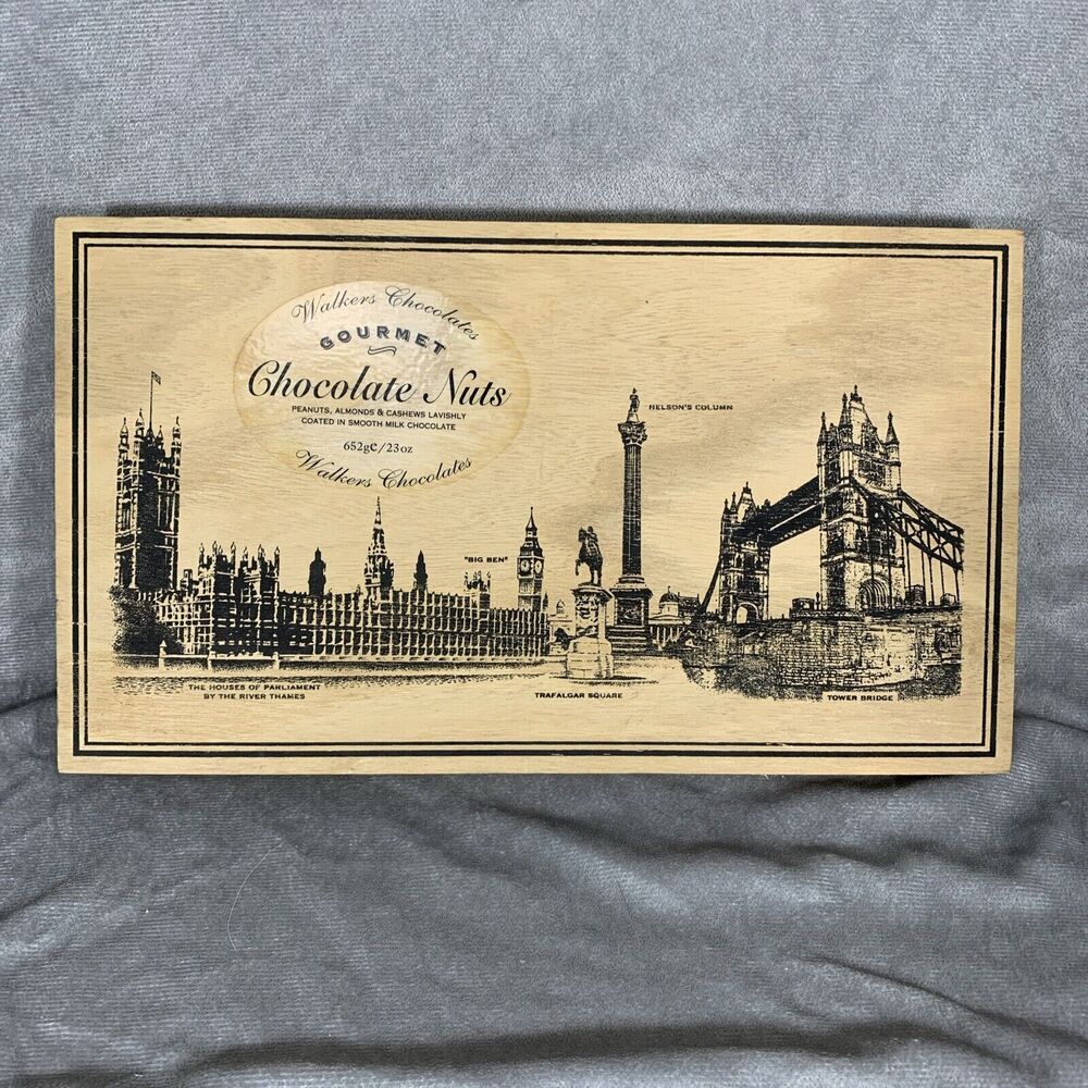 Walker’s Chocolate Empty Box Gourmet Chocolate Nuts Box Parliament